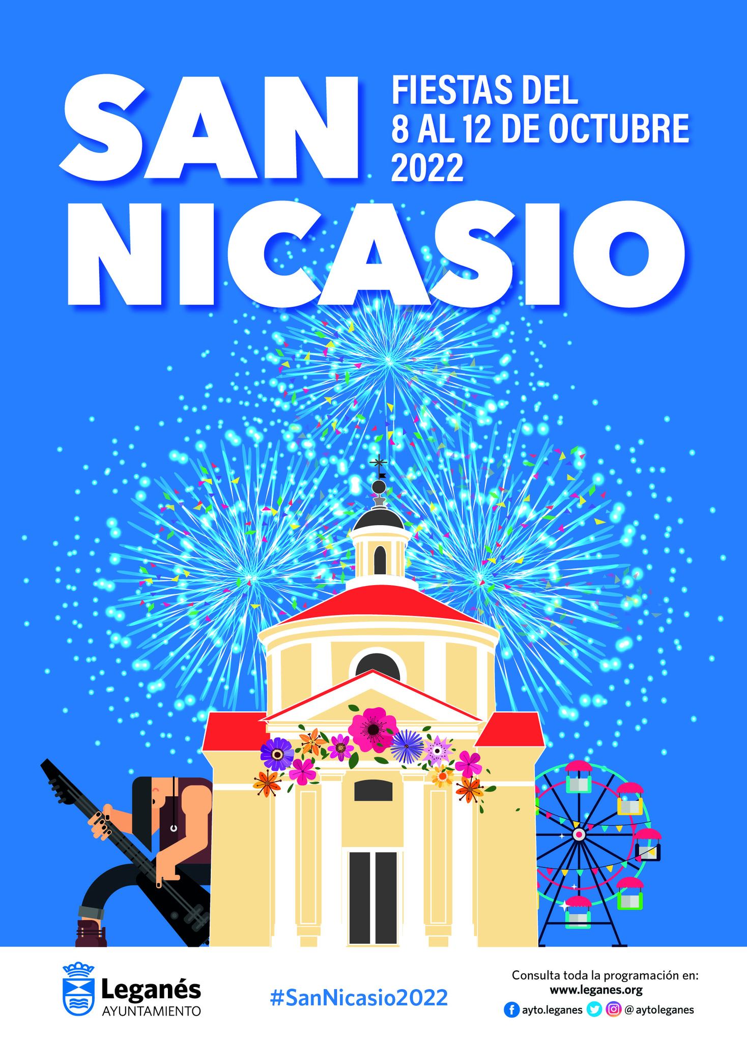 Fiestas patronales en honor a San Nicasio 2022 Leganés